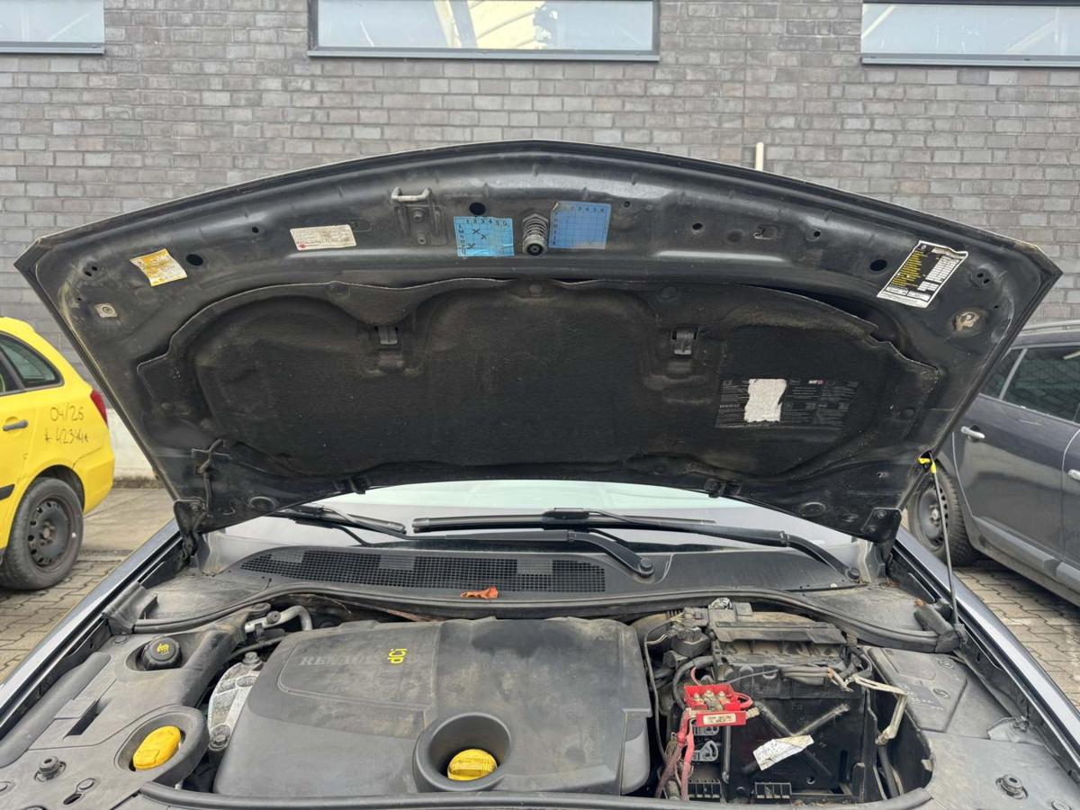 Renault Megane 2 original Motorhaube TEB66 Graphitschwarz Bj.2006
